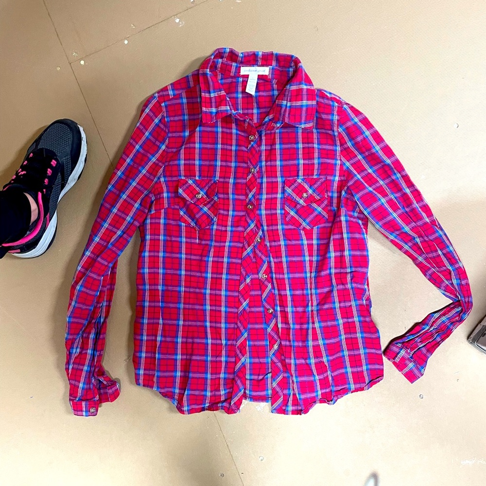Cute red flannel